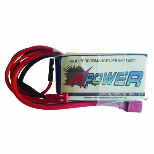 XPOWER 1300mAh 2s 6.6V LiFe